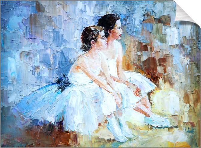 Купить и печать на заказ Картины на холсте Маленькие балерины