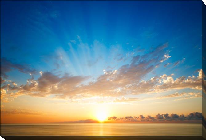 Paintings on canvas The sky at sunset