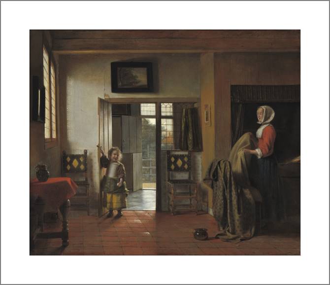 Купить и печать на заказ Картины, фото с паспарту Спальня 