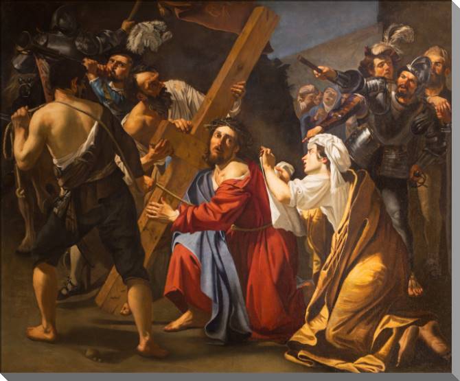 Картины на пластике, пеноркартоне Jesus Christ (Dirk van Baburen)