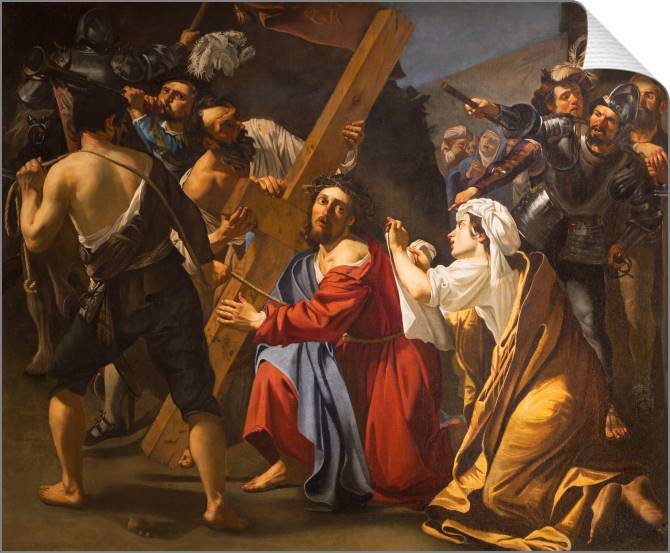 Paintings on canvas Jesus Christ (Dirk van Baburen)
