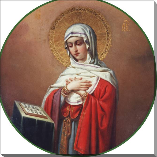 Paintings on canvas The Icon Of The Annunciation