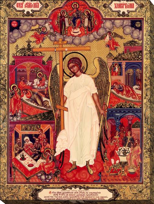 Paintings on canvas Icon Of The Guardian Angel