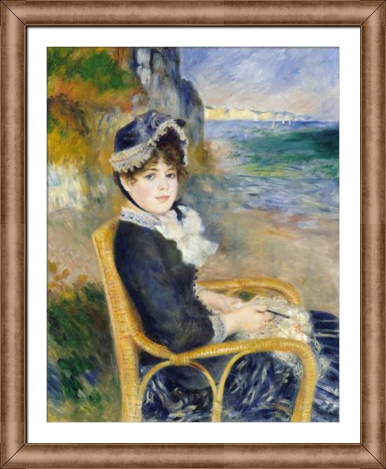 Купить и печать на заказ Картины в рамке, багете На берегу моря