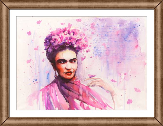 Купить и печать на заказ Картины в рамке, багете Фрида арт