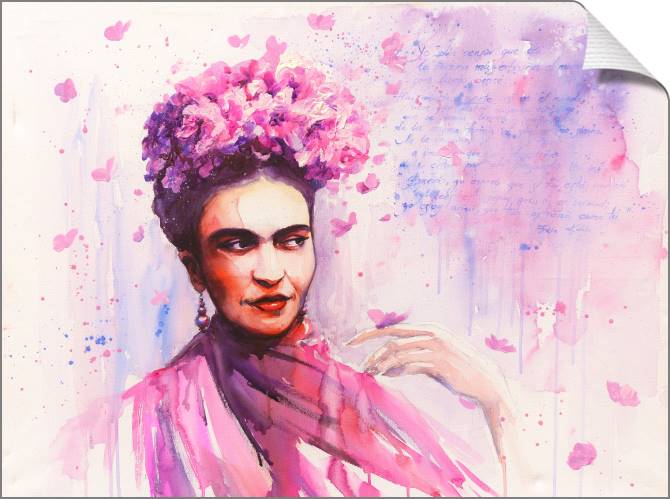 Купить и печать на заказ Картины на холсте Фрида арт