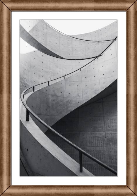 Купить и печать на заказ Картины в рамке, багете Абстрактный элемент архитектуры