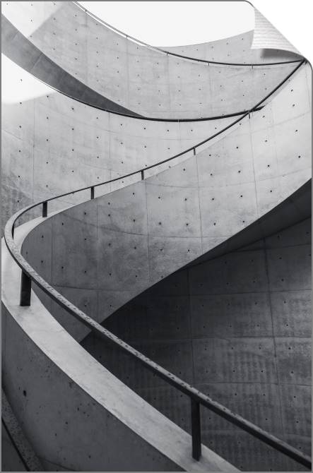 Купить и печать на заказ Картины на холсте Абстрактный элемент архитектуры