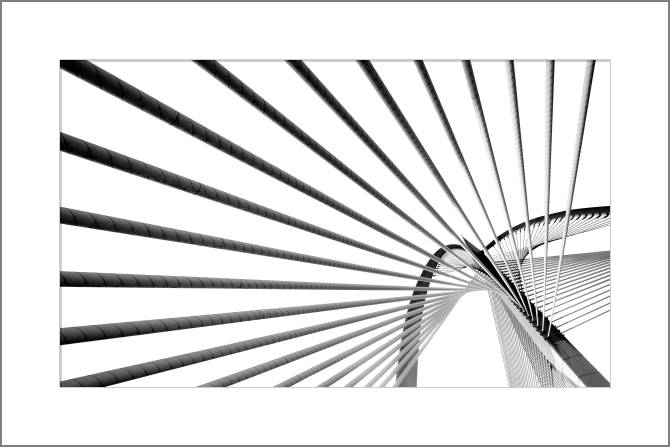 Купить и печать на заказ Картины, фото с паспарту Мост в Путраджайе