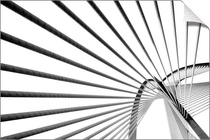 Купить и печать на заказ Картины на холсте Мост в Путраджайе