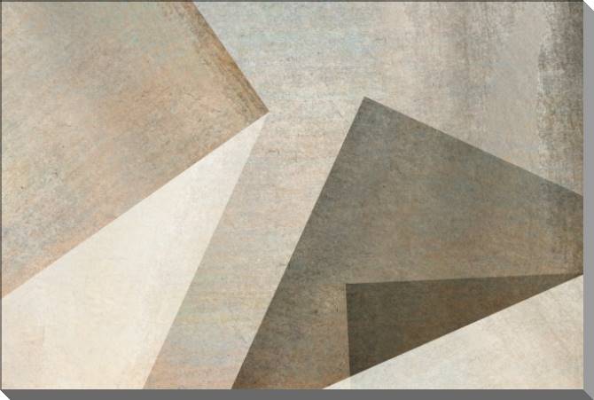 Картины на пластике, пеноркартоне Shapes and lines