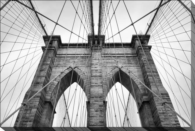 Картины на холсте Brooklyn bridge new York