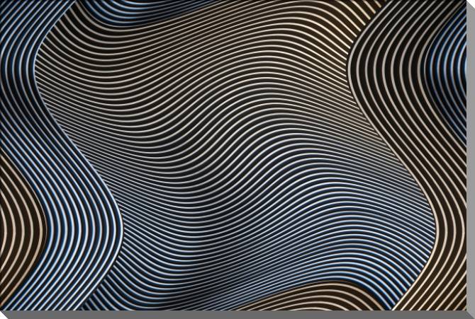 Картины на пластике, пеноркартоне High-tech wave