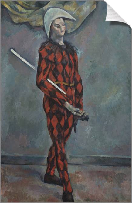 Купить и печать на заказ Картины на холсте Арлекин