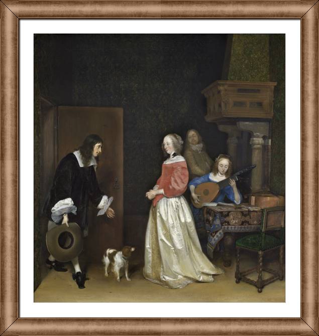 Купить и печать на заказ Картины в рамке, багете Визит