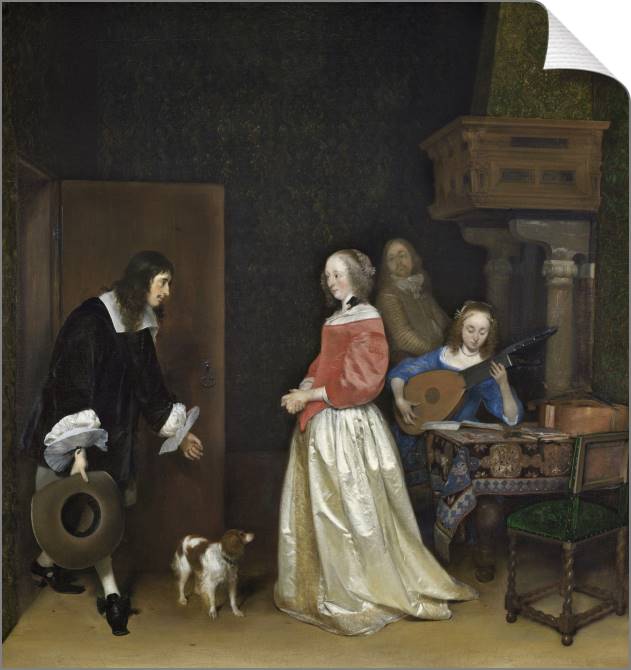 Купить и печать на заказ Картины на холсте Визит