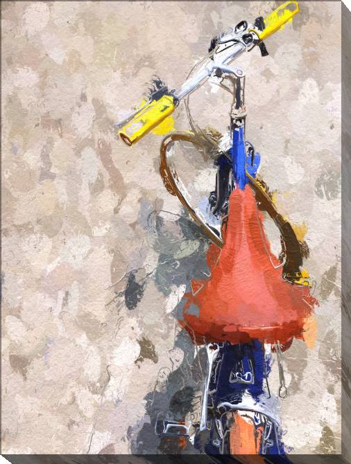Paintings on canvas Art bike