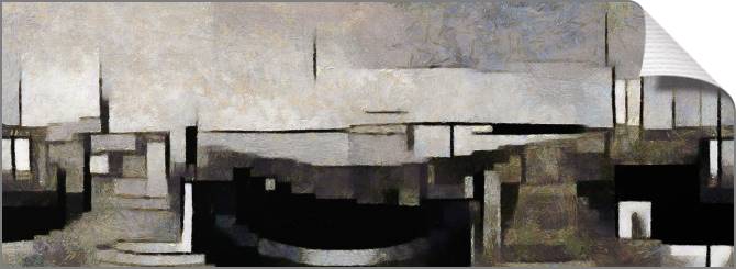 Купить и печать на заказ Картины на холсте Примитивный кубизм