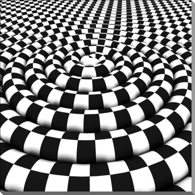 Картины на пластике, пеноркартоне Geometric op-art