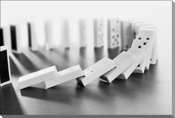 Картины на пластике, пеноркартоне Domino