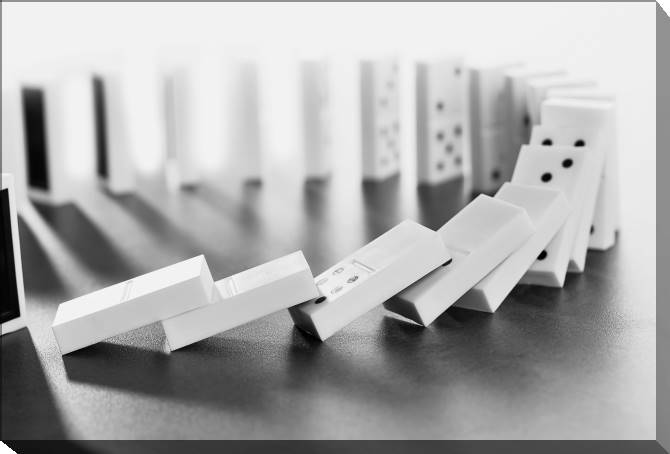 Paintings on canvas Domino