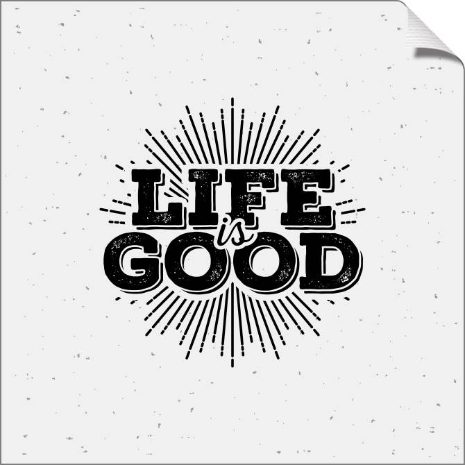 Купить и печать на заказ Картины на холсте Life is good