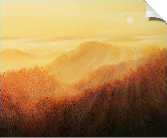 Купить и печать на заказ Картины на холсте Ласковый рассвет