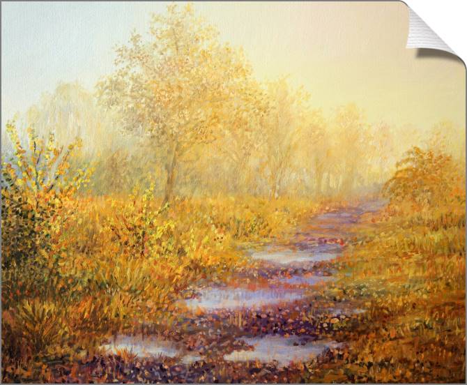 Купить и печать на заказ Картины на холсте Краски осени