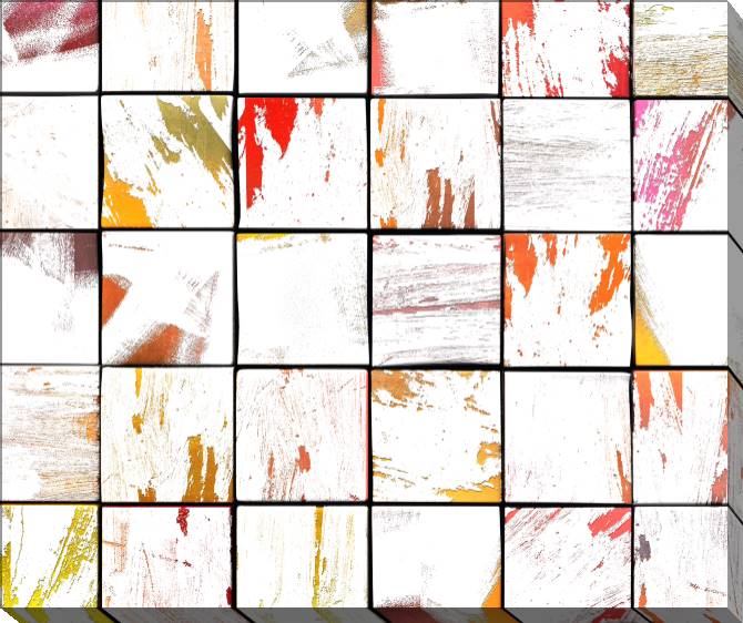 Картины на холсте White bars