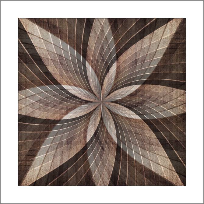 Купить и печать на заказ Картины, фото с паспарту Абстракция цветок