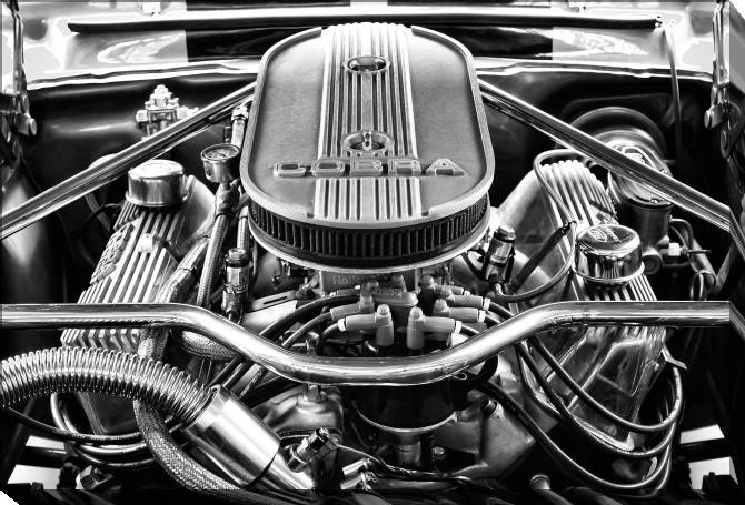 Paintings on canvas Engine Ford