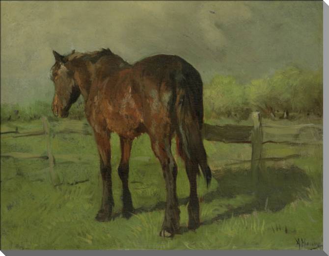 Paintings on plastic, foam cardboard Horse (Anton Mauve)