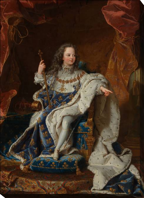 Купить и печать на заказ Картины Портрет Людовика XV