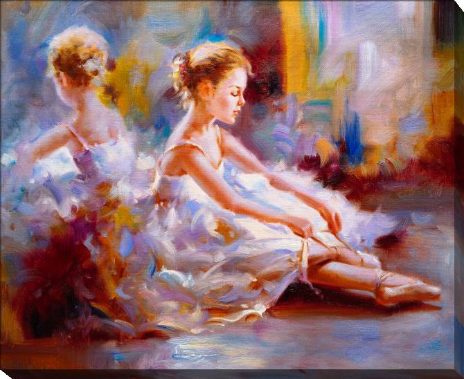 Paintings on canvas Ballet