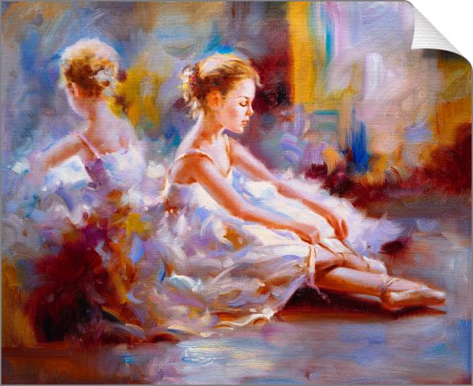 Купить и печать на заказ Картины на холсте Балет