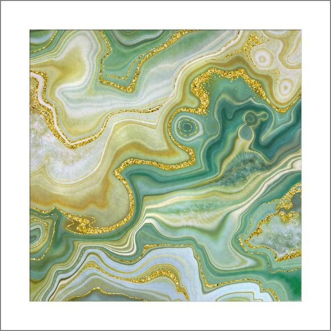 Paintings, photos from Passepartout Green onyx
