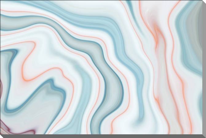 Paintings on plastic, foam cardboard Blue marble texture