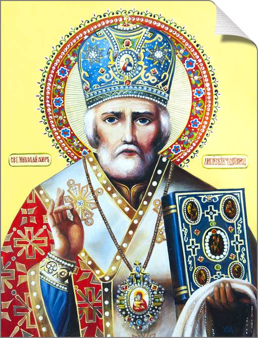 Paintings on canvas The Icon Of St. Nicholas