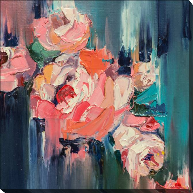 Paintings on canvas A series of mixed emotions female портрет_1