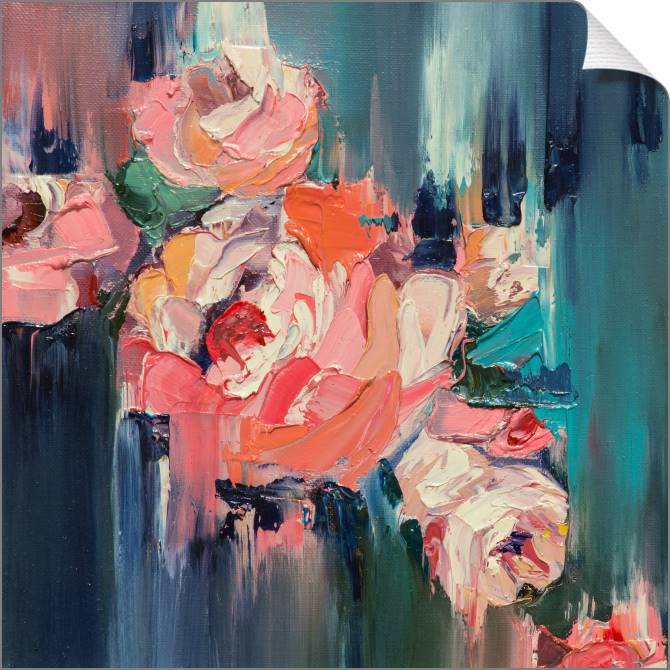 Paintings on canvas A series of mixed emotions female портрет_1