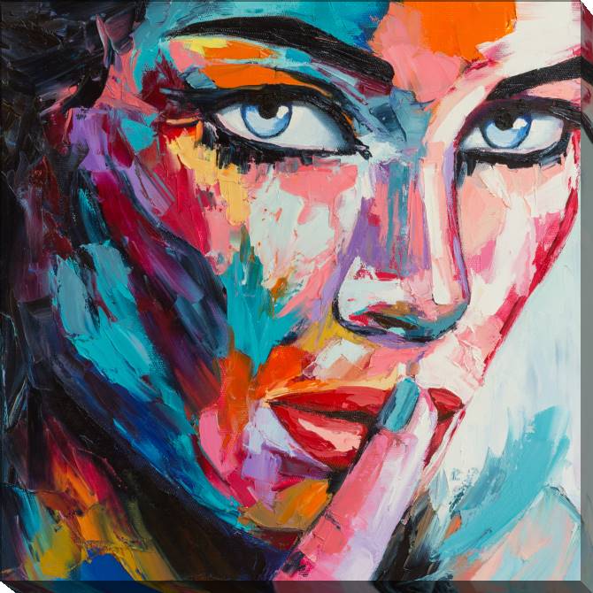 Купить и печать на заказ Картины на холсте Загадочная красота