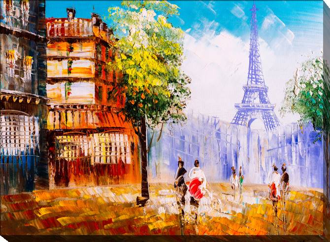 Paintings on canvas The series is known for места_1