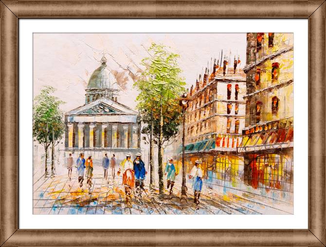 Картины в рамке, багете The series is known for места_2