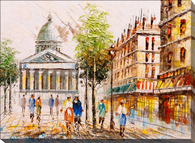 Paintings on canvas The series is known for места_2