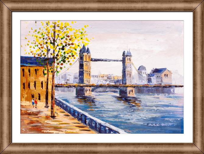 Картины в рамке, багете The series is known for места_3