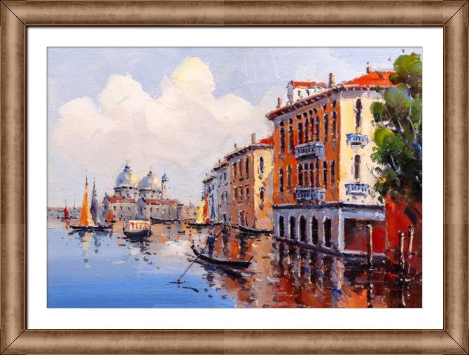 Картины в рамке, багете The series is known for места_5