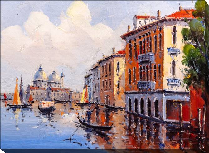 Paintings on canvas The series is known for места_5