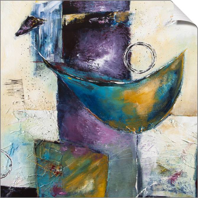 Купить и печать на заказ Картины на холсте Объемная акриловая абстракция