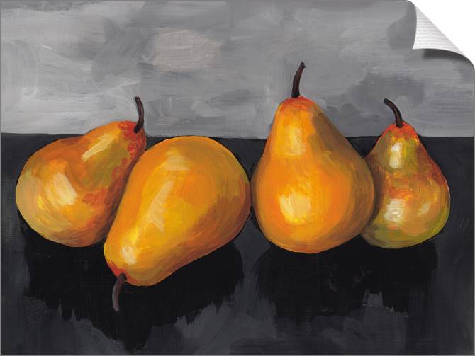 Купить и печать на заказ Картины на холсте Желтые груши