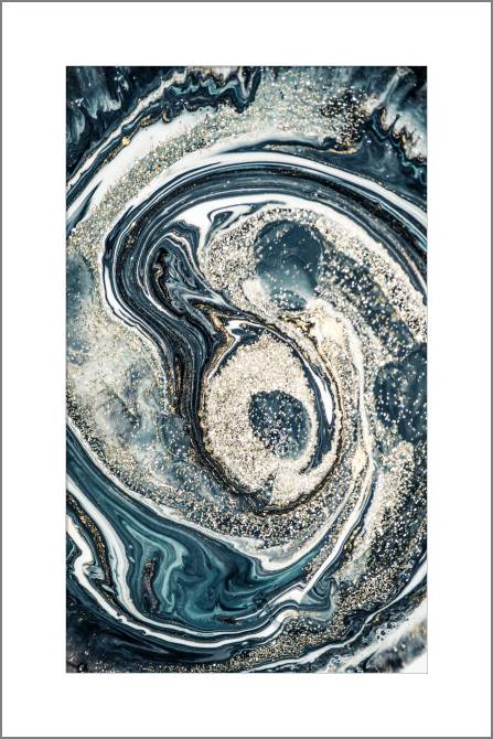 Paintings, photos from Passepartout Marble swirl